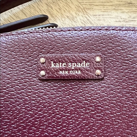 Kate Spade Burgundy Crossbody Bag - Picture 2 of 6